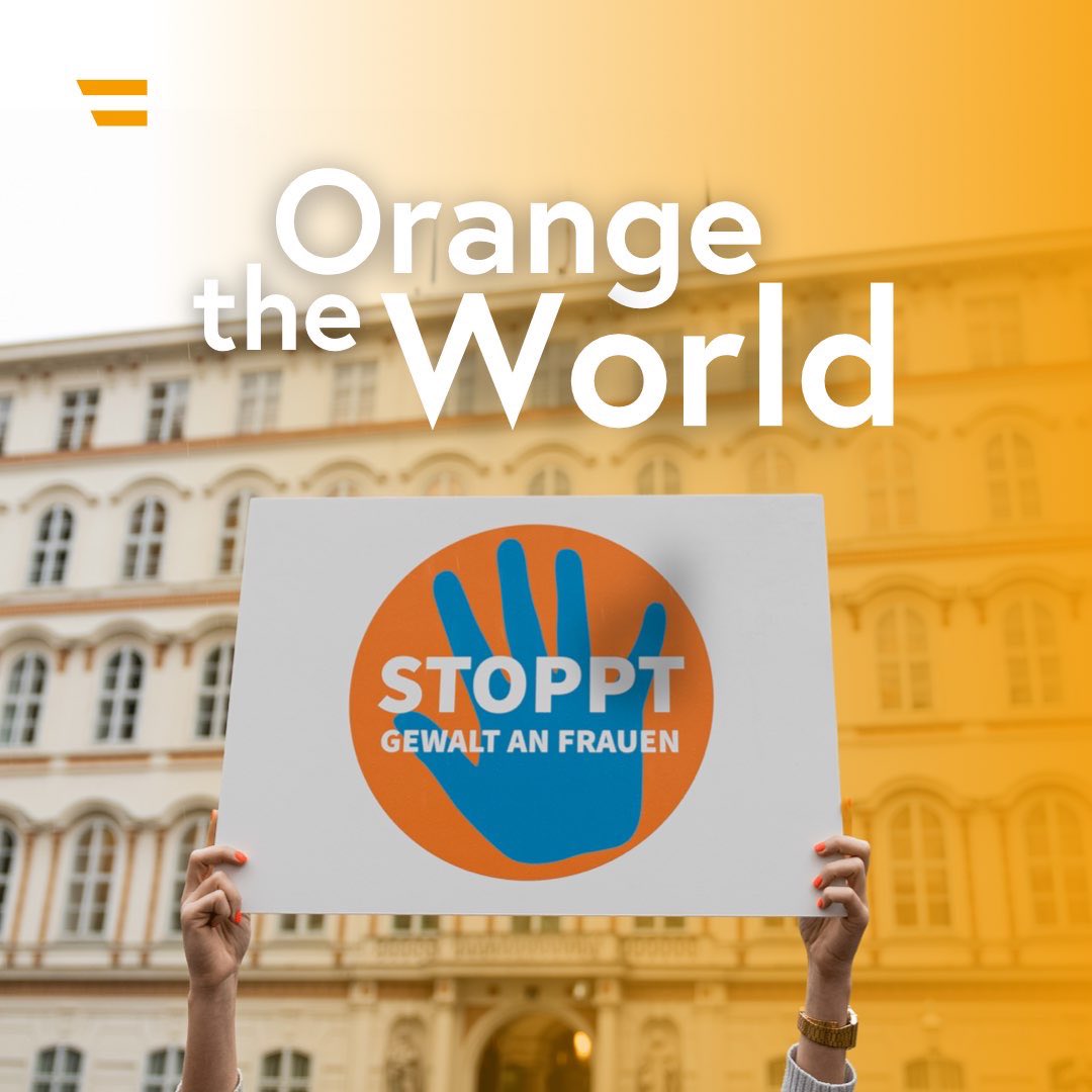 1 in 3 women suffer from violence. Austria is committed to combatting violence against women on all levels. From Nov 25 to Dec 10, 🇦🇹 once again supports the @UNWomen campaign #OrangetheWorld to raise awareness of gender-based violence. #EndGenderBasedViolence