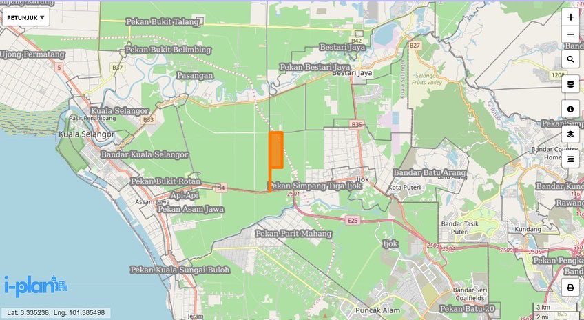 valuepropertymy's tweet photo. ZONING INDUSTRIAL LAND at IJOK FOR SALE : DAERAH KUALA SELANGOR
+MUKIM IJOK
**FREEHOLD
**TOTAL sizes land : 808 acres
**next to Jalan Kepong- Kuala Selangor
**next to WCE ( West Coast Expressway ) LEBUHRAYA PERSISIRAN PANTAI BARAT
Contact : MckayC TEH 
+6013-3312818 https://t.co/bdX6xxK7lS