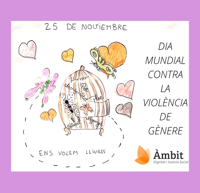 AssociacioAmbit's tweet photo. Ens volem lliures de la presó del patriarcado i totes les violències masclistes https://t.co/WEl9JjkNCM