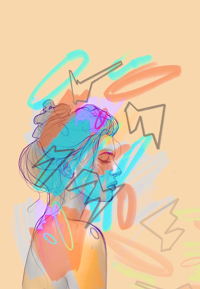 GM fam 💜

Happy Friday! Played with colours and shapes a little bit last night and quite frankly I love the messy result!
Have a beautiful day and don’t forget to have fun🤘🙃

#goodmorning #colours #NFTs