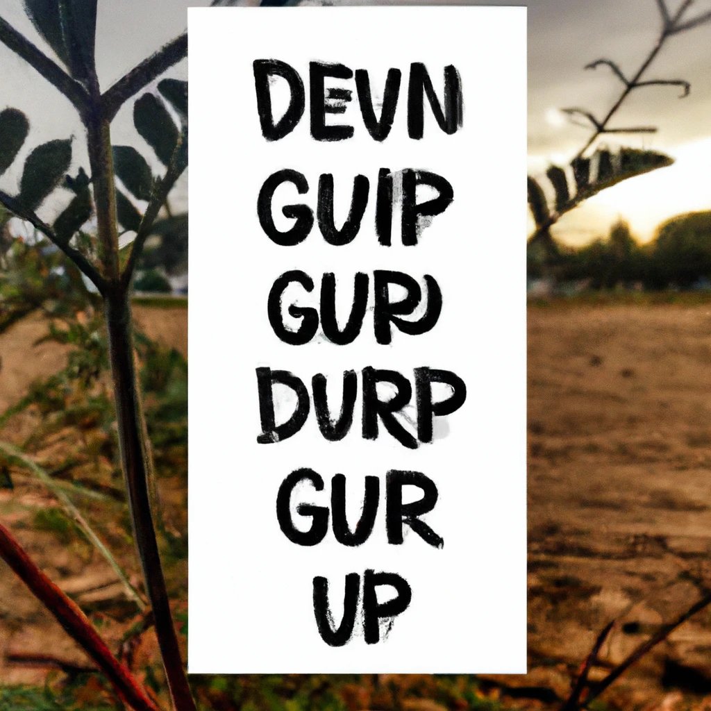 simseticon's tweet image. Dall-E speaks something similar to Simlish.
This is one result for the sentence: "Don't give up on your dreams!"
Isn't it kinda cute?
#devinguipgurdurpgurup bestie!