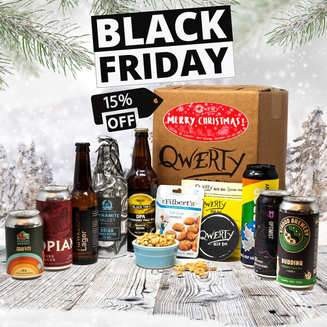 QWERTYbeerbox's tweet photo. 🚨15% OFF SITE WIDE🚨 

Authentic independent craft beer hampers guaranteed to delight the beer lover in your life!🎅🏻

https://t.co/4Tb48hoNt1

#christmaswithqwerty
#supportsmallbusiness
#drinklocal
#independentbrewing
#craftbeeruk
#christmasgiftideas
#gifts
#christmasgiftforhim https://t.co/NLnOvjxuS0