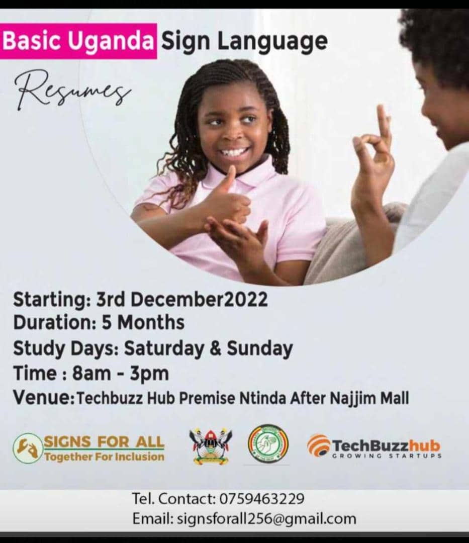 SignsForAll1000's tweet image. *Sign language is the noblest blessing God has given to hard of hearing (Deaf) individuals. Why not learn this language and spread love such that they don't socially get excluded in society. 
@AlexOgwal5