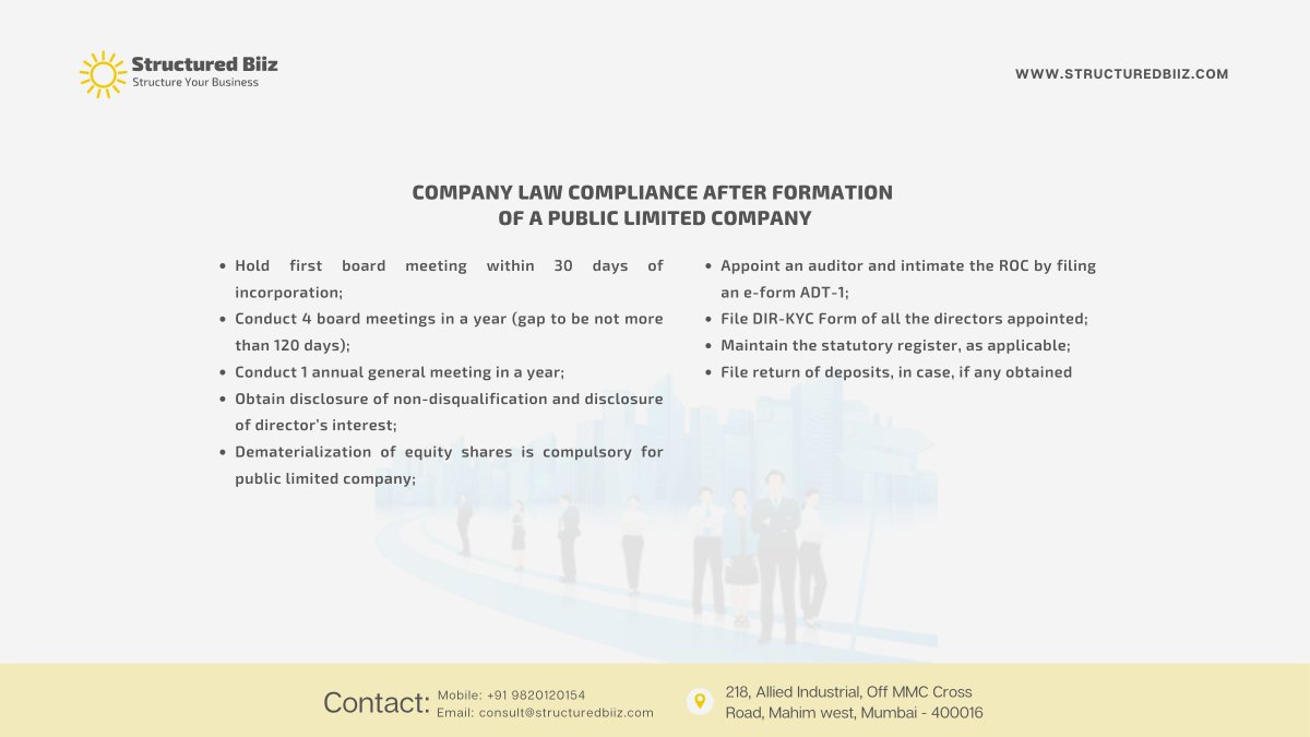 structuredbiiz's tweet photo. For more details, please click here:
https://t.co/U3QG6rUXsu
.
.
.
#structuredbiiz #publiclimitedcompany #publiclimitedcompanycompliances #limitedcompany https://t.co/1OV9LvrSN7
