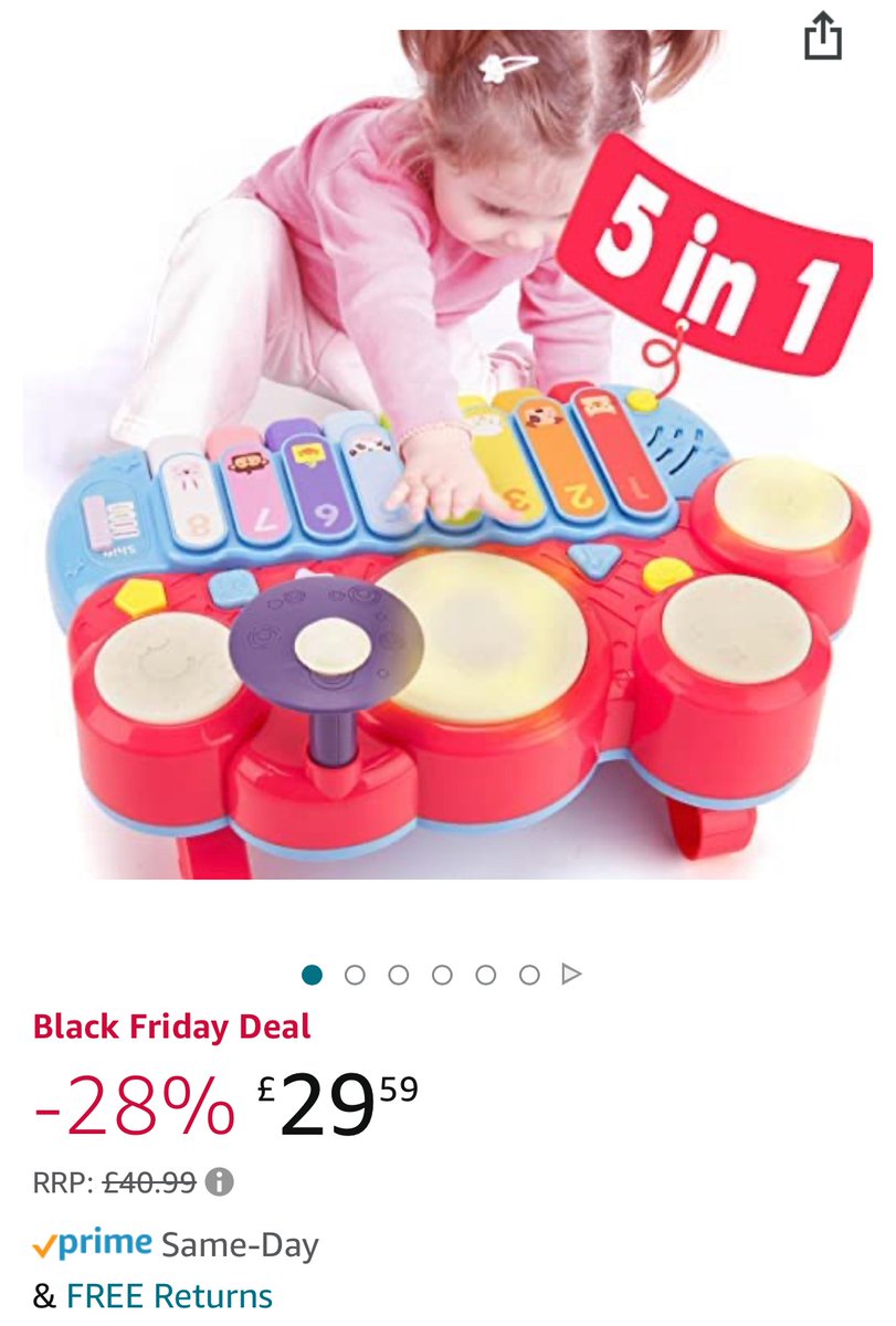 ThomIsMe's tweet image. 2 weeks ago this toy was under £20 as there was a promotion. I never picked it up from the locker in time so just went to reorder it. Price is now £29 (original price) but marked as a Black Friday saving. #blackfriday @AmazonUK