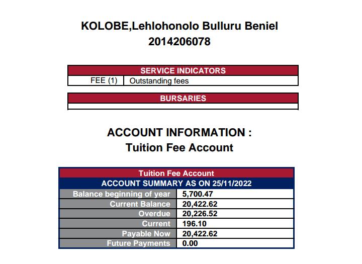 Lankies_P's tweet photo. Greetings fam,
My name is Lehlohonolo Kolobe. I completed my Bcom economics at the UFS in 2021. The University has withheld my certificate due to outstanding fees of R20 422,62. I am asking for assistance in terms of donations or a sponsor. Please RT!

Every little cent counts! https://t.co/8DOvA5fvai