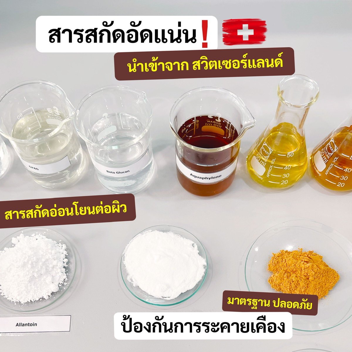 somowatcharee's tweet photo. ที่สุดแห่ง นวัตกรรม ของ 𝐏𝐫𝐢𝐧𝐜𝐢𝐩 𝐇𝐘𝐀𝐋 🤎
ไฮยาลูรอน 3 โมเลกุล จาก 𝐒𝐰𝐢𝐭𝐳𝐞𝐫𝐥𝐚𝐧𝐝 

ที่ช่วยให้ผิวชุ่มชื้น ผิวเด้งเด็ก กระตุ้นอิลาสติน 
และสร้างคอลลาเจน บำรุงผิวหน้าอย่างล้ำลึก 

ราคา 𝟰𝟴𝟬.- โปร 𝟭 แถม 𝟭
#INTENSIVESERUM #โรเซ่เมืองไทย #อิงล็อต #อิงฟ้า https://t.co/Ml3RBF5PK7