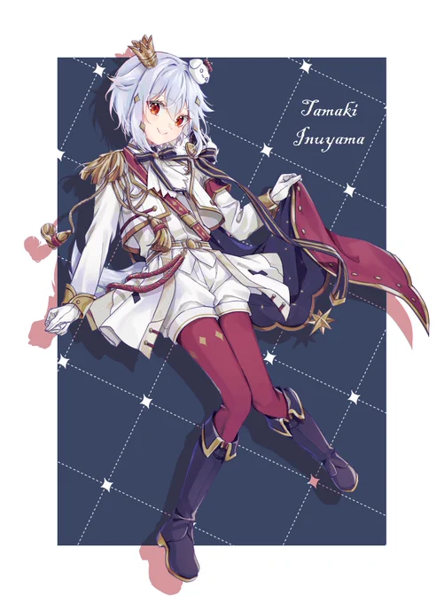たまきくんの衣装の中でこれが一番好き短パン制服はいい#たまきあーと 