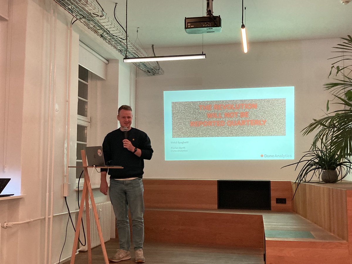Felixiosus's tweet photo. On the grounds that shaped @DuneAnalytics and where the first-ever DuneCon took place: Dune Berlin Meetup #1 🇩🇪 🧙
@0xBoxer @augustiner_h @fullnode_berlin https://t.co/0ny52tIYIl