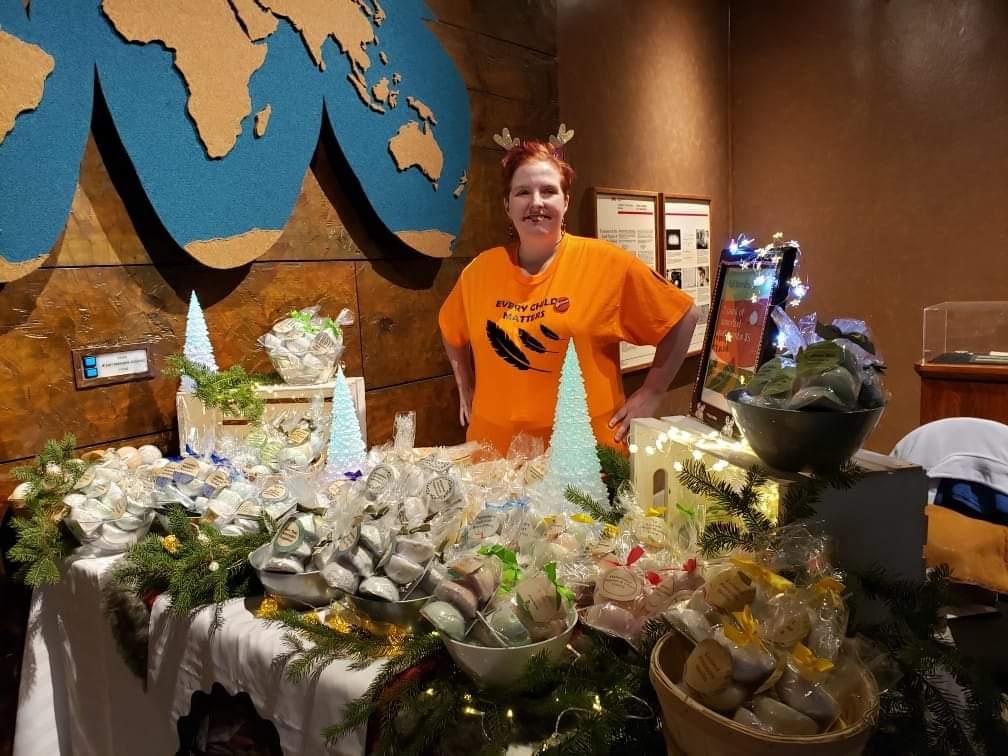 Me  at my job I love