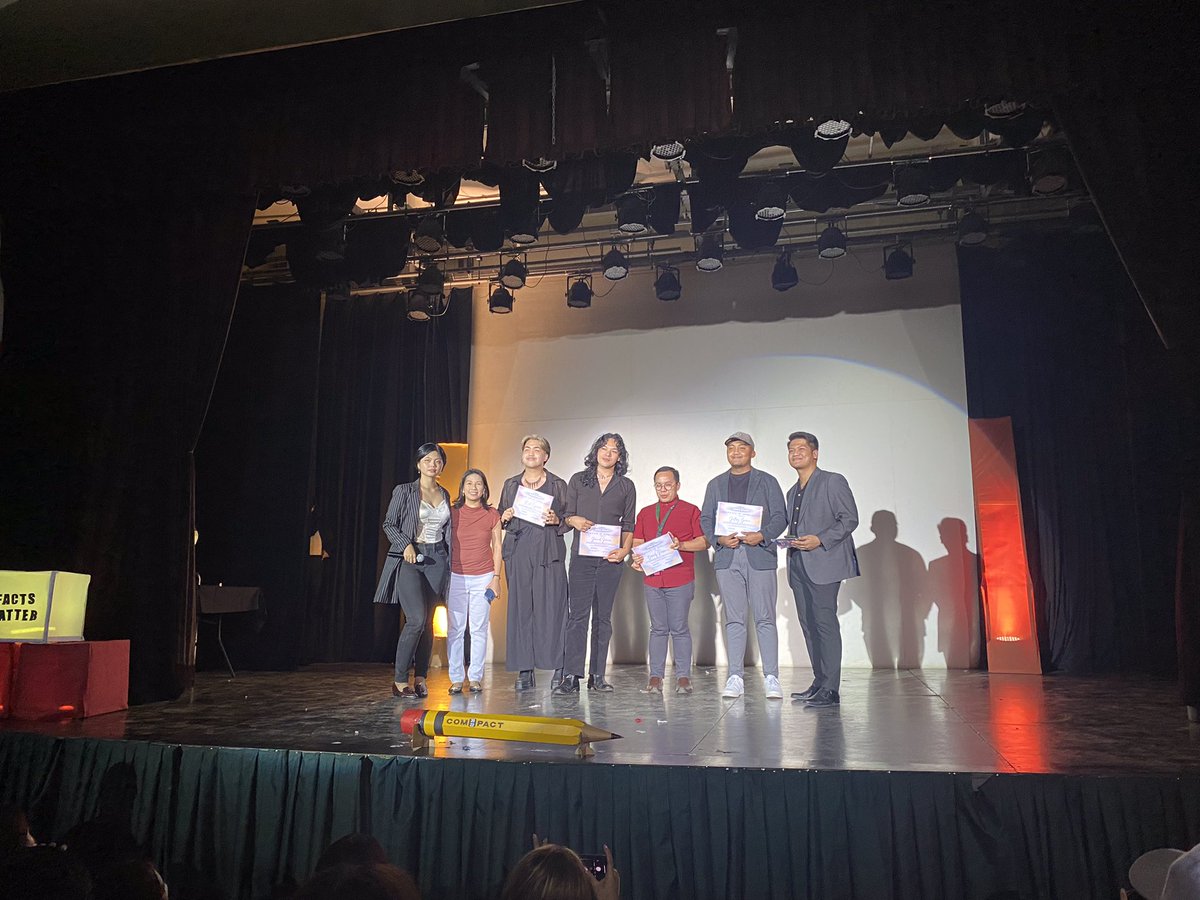 COMPACT2022's tweet photo. 👗 | Fashion Expo 2022:

A huge thanks to all the judges for this year’s Fashion Expo‼️‼️ 

Jeffrey Ignacio
Janniel Janer
Brandy Parrenas 
Rad Esguerra

#COMPACTnaPak

#FashionExpo2022
#COMPACT2022
#FactsMatter 
#SpreadtheTruth
#BROADenTheTruth https://t.co/OJuHMA7L6t
