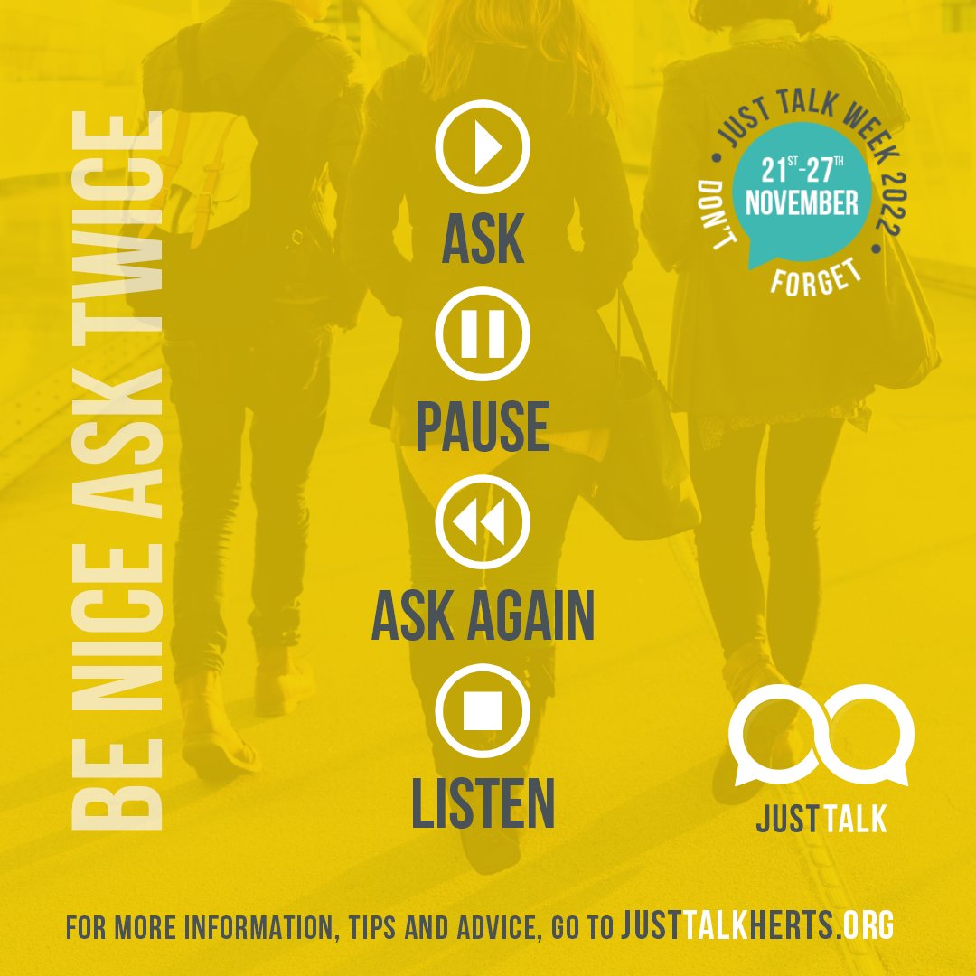 SpotSignSuicide's tweet photo. Is someone you know just in a bad mood, or is something else going on?
It’s so important that we all #AskTwice when seeing how someone is and take time to figure out how they’re REALLY doing. 
For advice on checking in, visit https://t.co/qelrj6dG5q for more info. https://t.co/NcNUkHYM6y
