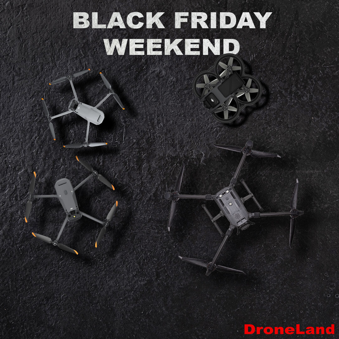 Ook bij Droneland is het Black Friday en Cyber Monday! Daarom is er van 25-28 november 10% korting op bijna ons gehele assortiment!＊ Kijk snel voor de beste deals op: droneland.nl

＊Actievoorwaarden : droneland.nl/actie
#blackfriday #cybermonday #DJI #Kortin #D