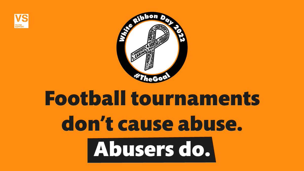 Today is #WhiteRibbonDay, and the start of #16Days of activism to end violence against women and girls.

With the <a href="/FIFAWorldCup/">FIFA World Cup</a> also starting this week, there’s never been a better time for us to come together to achieve gender equality.

#TheGoal