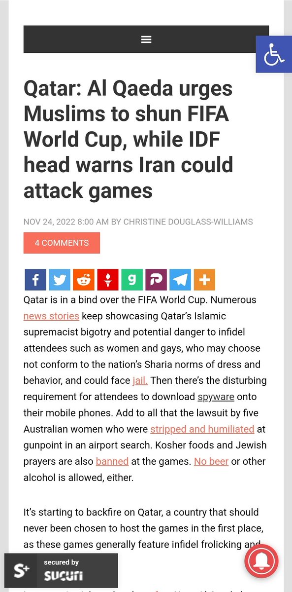 SurakshaWelfare's tweet photo. #Football fans worldover better to avoid visiting #Qatar to witness the matches. #AlQaeda instructed muslims to shun the #WorldCup2022 matches while #IsraeliDefence warns that #Iran may attack games. Keep away &amp; stay safe.

#WorldCupFootball2022 #FootballCup #Doha https://t.co/fNJjq4mkjm