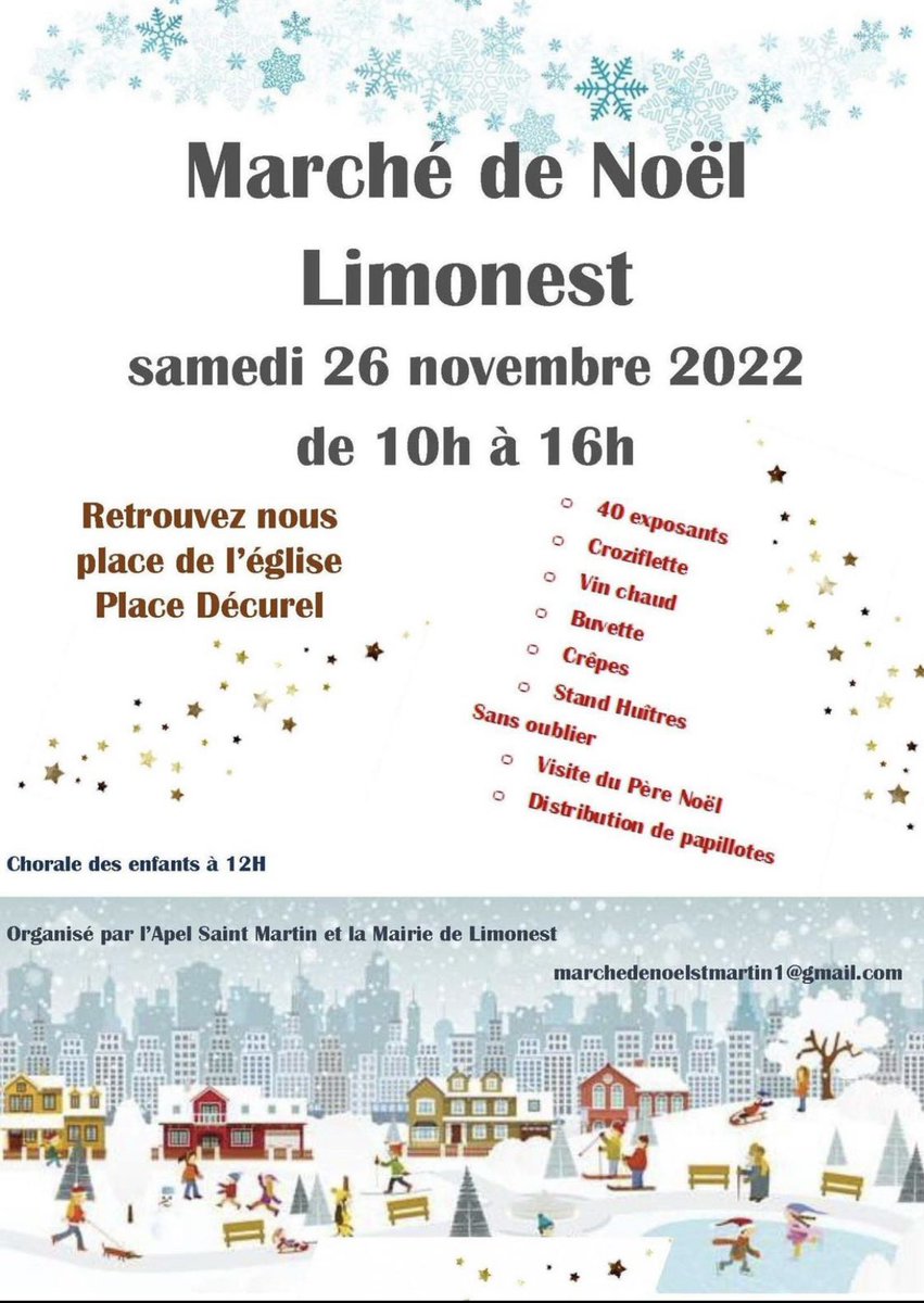 Retrouvez les bénévoles Liv &amp; Lumière pour ce beau marché de Noël au cœur de Limonest!
Un Grand merci à l’APEL St Martin pour l’invitation.