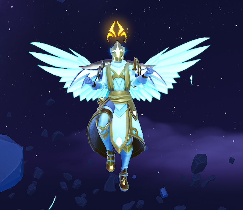 SesticanY's tweet photo. @PlayDauntless My slayer will fly any distance to save the Shattered Isles. https://t.co/jFLPxldeuO