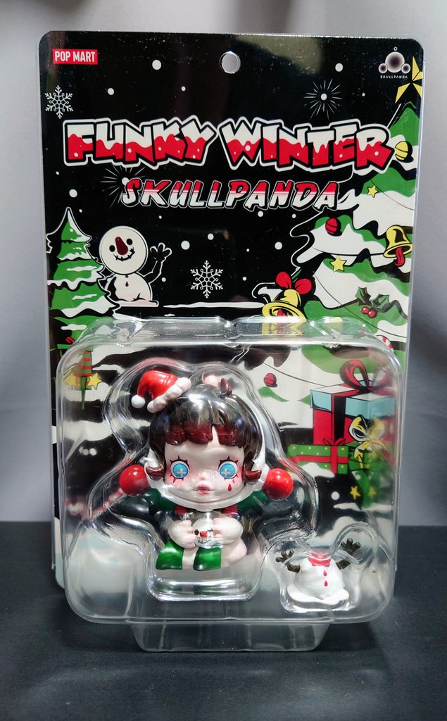 クリスマスローズ POPMART SKULLPANDA 2022Xmas FUNKY WINTER