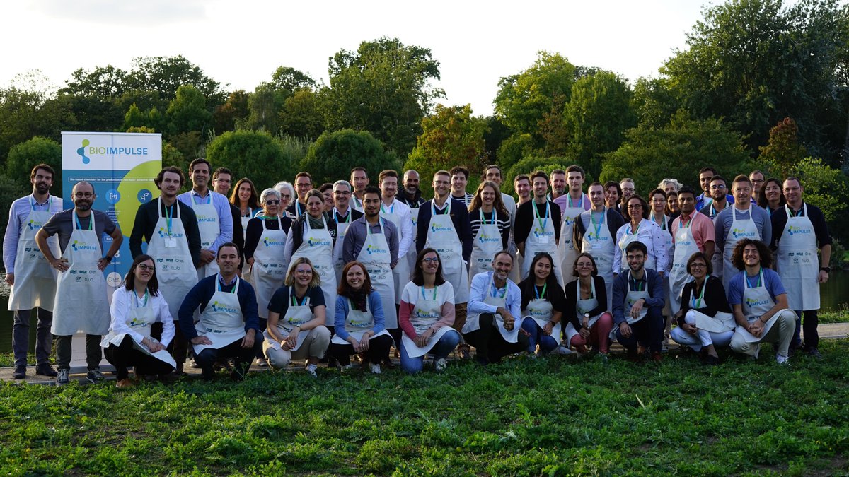 Leaf_Lesaffre's tweet photo. In September, the #BioImpulse team gathered for its annual Seminar!
3 years after kicking-off the project, this was the opportunity to reflect on the journey made and the validated milestones and to look forward to the coming stages! https://t.co/njPdeDNJkG