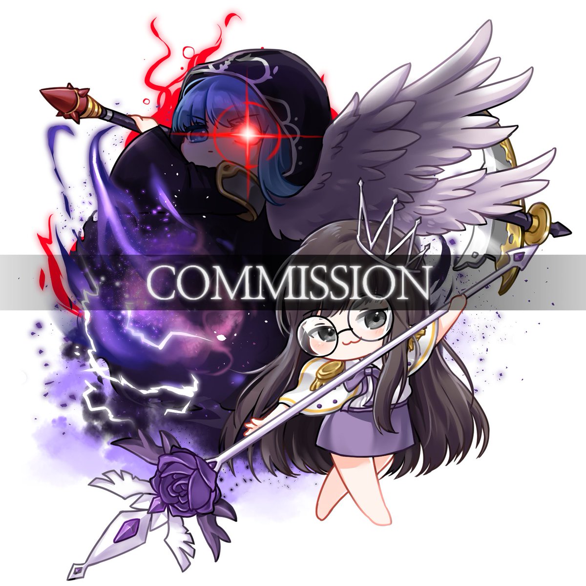 Nureng_'s tweet photo. 그동안 그렸던 메이플 길드원 커미션 그림 1 https://t.co/j0V0N3NUoQ