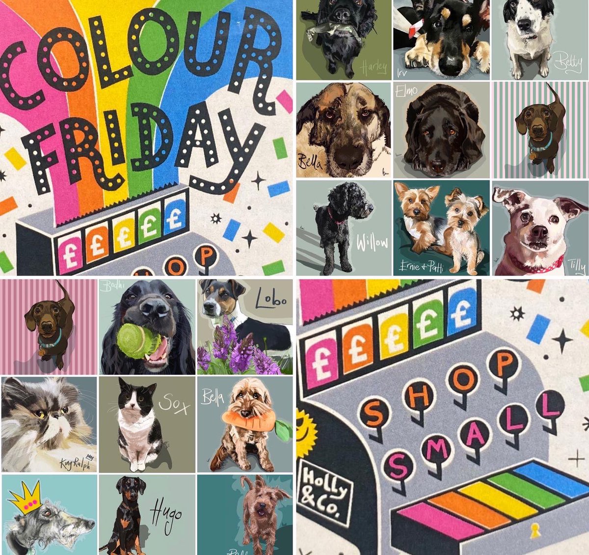 ✨🌈✨Happy Colour Friday ✨🌈
<a href="/hollytucker/">hollytucker</a> has organised this wonderful day to help celebrate, &amp; shout about small businesses and everything they stand for. Want to be a retail rebel? 💖💪🏼Join in the celebrations - it’s a day to shop local, shop small #colourfriday