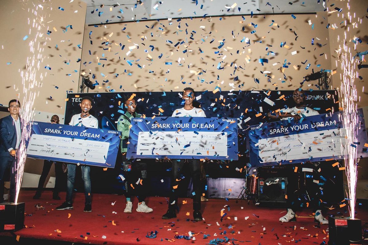 OCTOPIZZO's tweet photo. It’s not about how many years of experience you have. It’s about the quality of your years of experience.
If you’re not making mistakes, then you’re not making decisions.
Congratulations to all the winners of Spark Your Dream Challenge courtesy of @tecnokenya 
#SYD #TecnoSpark9 https://t.co/pIbpQ1bUhI