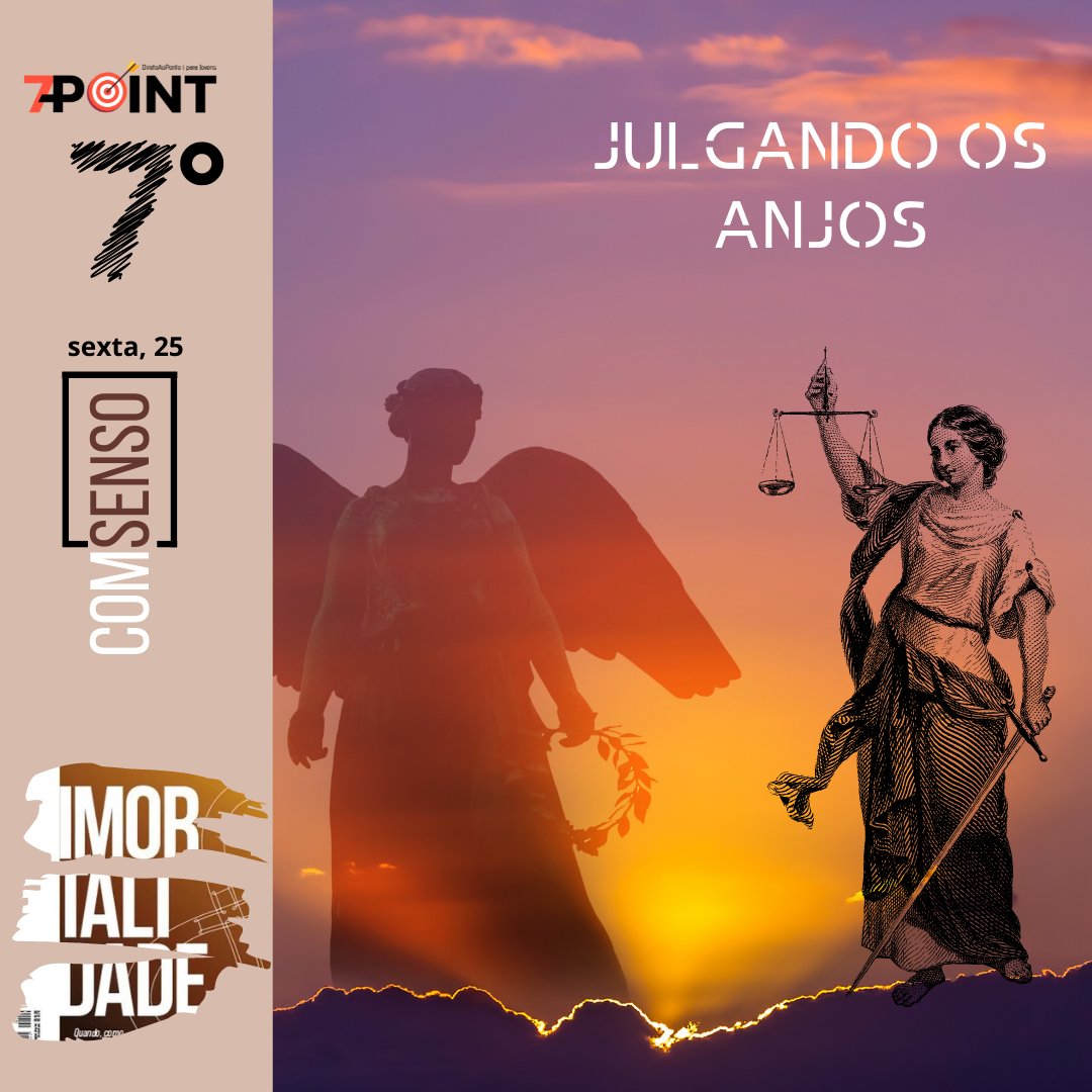 prwalmeida's tweet photo. #7Point - Lição #ParaJovens | SEX, 25/11
Satanás e os anjos maus serão julgados por Cristo e Seu povo. Paulo e Judas escreveram sobre isso ‘Não sabeis que havemos de julgar os próprios anjos?’ (1Co 6:3; Jd 6).
Este é a Justiça de Deus em ação. https://t.co/FJlUBRGbXG