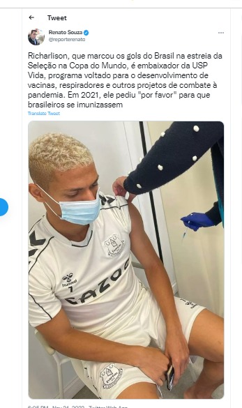 fergrecocas's tweet photo. E de pessoas e atletas assim que precisamos.
#RIPNEYMAR https://t.co/m7dw48O4UO