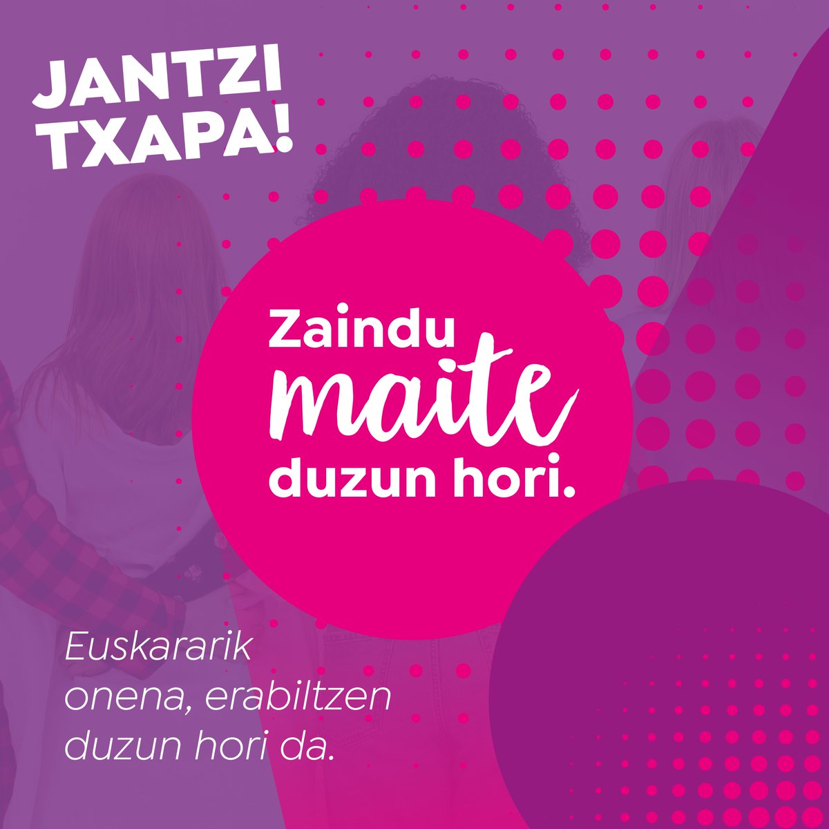 #Euskaraldia2022 
#HitzezEkitekoGaraia