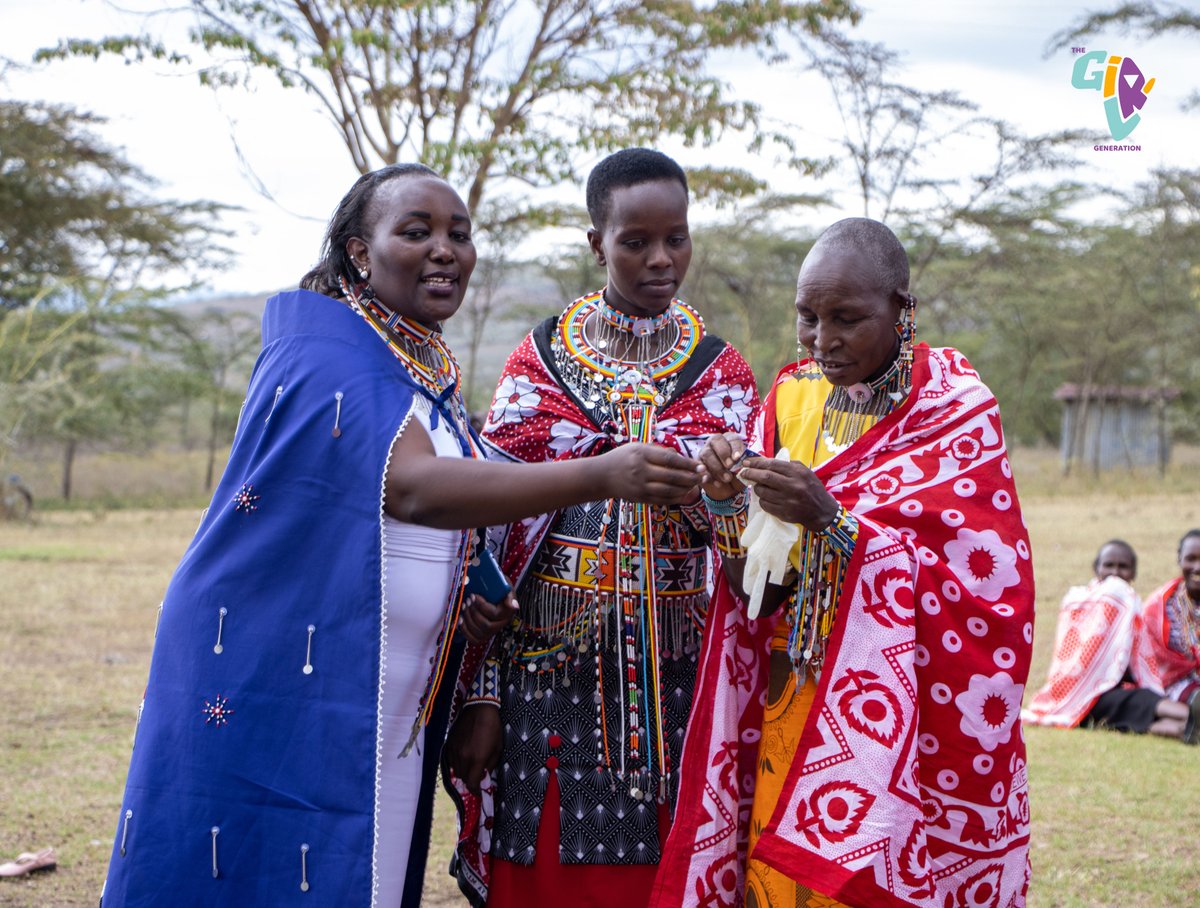 TheGirlGen's tweet photo. As we kick off #16DaysOfActivism, we want to celebrate Muteno for abandoning the practice of cutting girls last week in Suswa, through the support of @Amref_Kenya. "I abandon this practice in front of all these witnesses and surrender my tools to Chief Reson." #EndFGM #TGGGrants https://t.co/9a9rtBsWIR