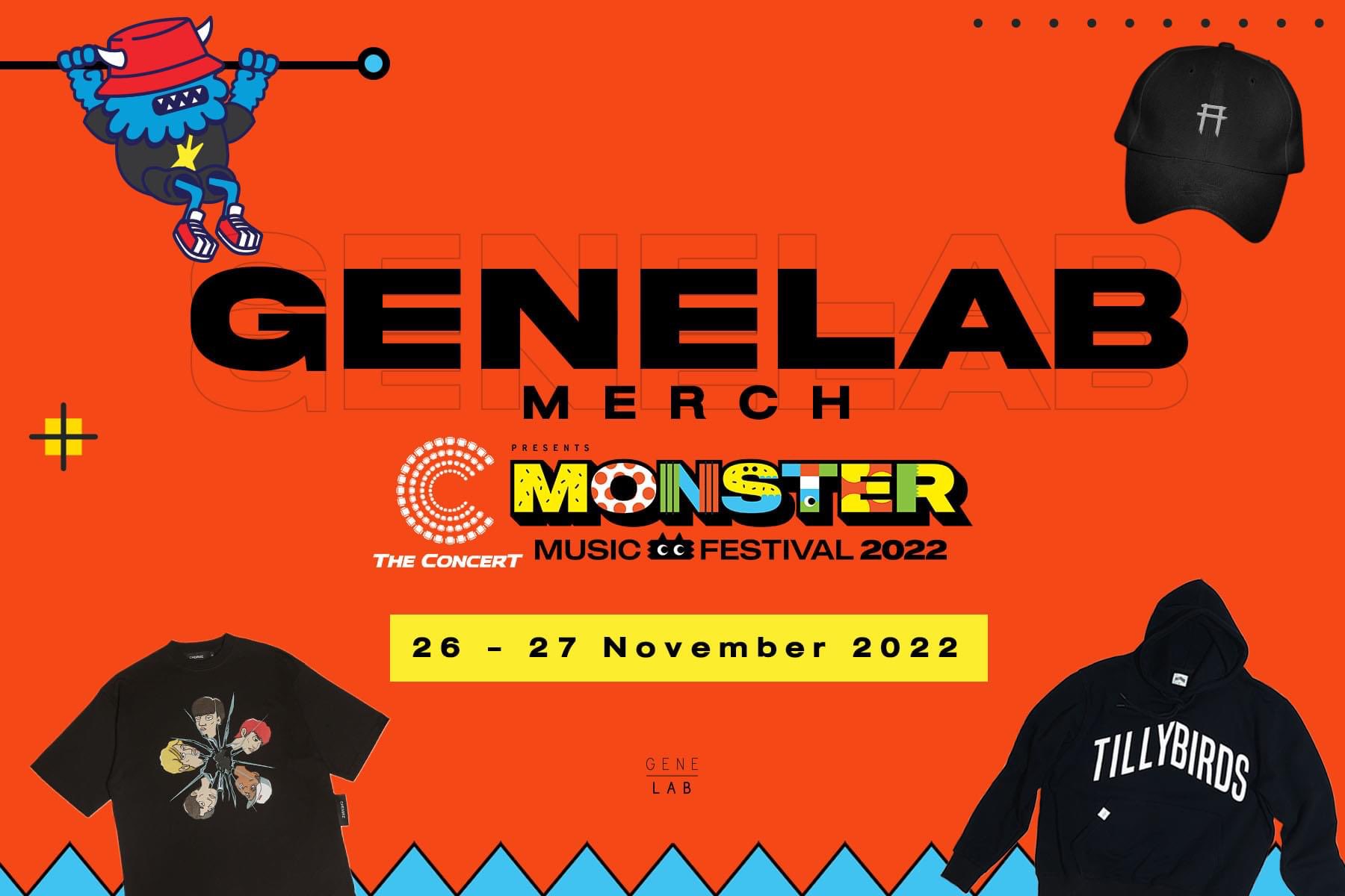 Gene Lab on Twitter "รวมสินค้าของศิลปินค่าย GeneLab ในงาน Monster