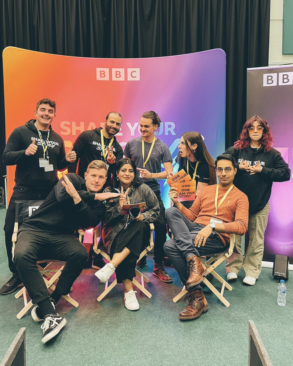 Another week hosting the BBC Share Your Story Tour complete! ✅ Had a quality few days with an amazing team visiting schools in Coventry. Zahrah and Nav were sharing their stories this week and it was so cool to see how much they inspired the students. 👏 #bbc #radio #tv