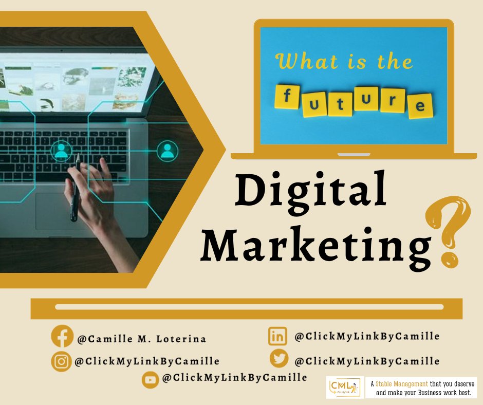 camilleloterin1's tweet photo. π Technology gives us new places where we can market with ease.
ππ© My Socials: ClickMyLinkByCamille
π Email: camillemloterina@gmail.com
#FutureDigitalMarketing #MarketDigitally https://t.co/kjebFZlt4t