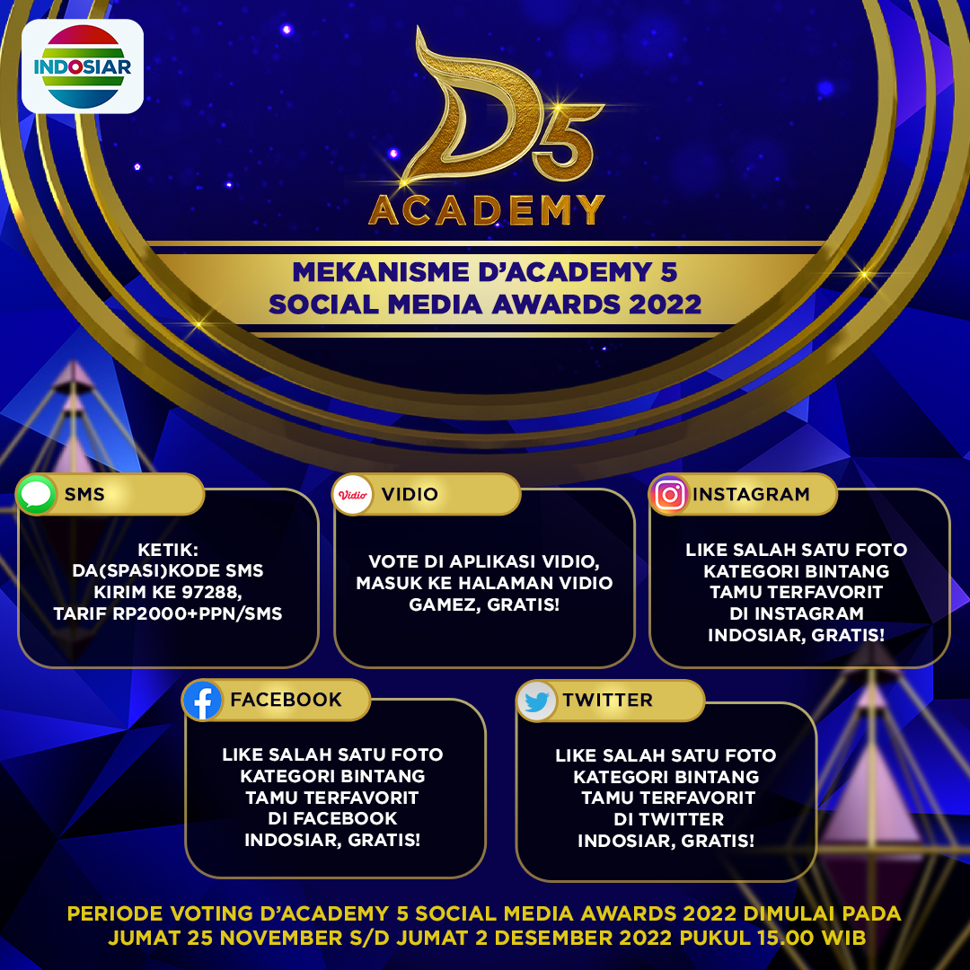Like postingan ini untuk dukung Byoode di KATEGORI BINTANG TAMU TERFAVORIT di #DA5SocialMediaAwards2022! Geser untuk cek syarat &amp; ketentuan, ya! 

#DA5SocialMediaAwards2022