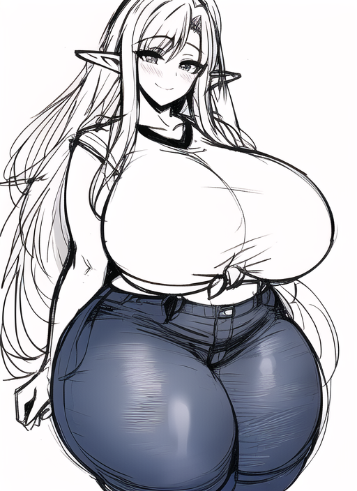 sukebesaku's tweet photo. Another sketch of my elven wife OC Sylvia
#characterdesign #characterart #hentai #anime #animeelf #animelf #elves #elf #sexy #thicc #bigass #bigboobs #hentai3d #hentaibdsm #ecchi #sketch #ocart https://t.co/TeFpM7q9l5