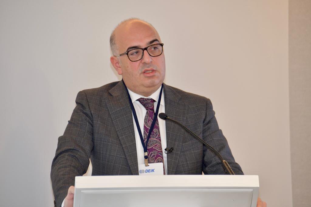 KGElgin's tweet photo. DEİK-FCIC tarafından 8’incisi düzenlenen Uluslararası Mühendislik Forumunda yapmış olduğum açılış konuşmamda İSMEP Projesi kapsamında İstanbul’da yapılan çalışmalar hakkında bilgi verdim. #ismep #ipkb #deik #fcic https://t.co/U4kRpCg3Mp