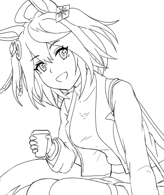 キタちゃんとの存在しない記憶を生成するwip 