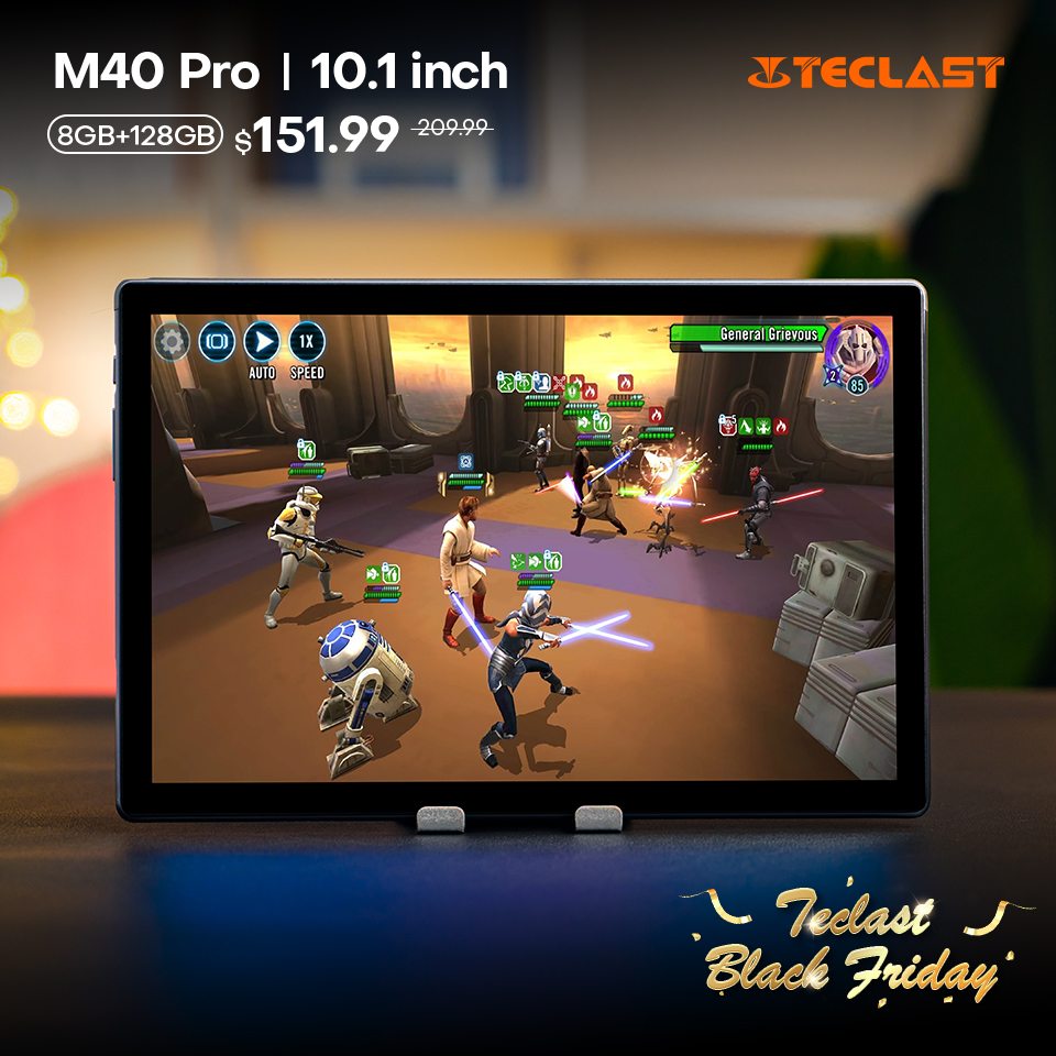 TeclastOfficial's tweet photo. Be a dark horse! ($151.99)🤑
#TeclastBlackFriday is here! Another Black Deal is #M40Pro.🖤 Unbox your smart life with a 10.1-inch display and 8+128 storage. Grab it now!
🛍️Shop on Amazon: https://t.co/80Kv6NVsUY
🛍️Shop on AliExpress: https://t.co/mw5ISpT4TS https://t.co/tcUmiHKPb6