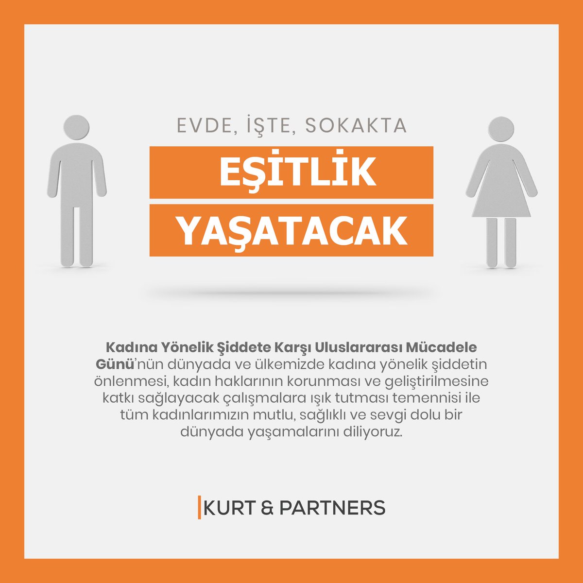#KadınaYönelikŞiddeteKarşıUluslararasıMücadeleGünü’nün dünyada ve ülkemizde kadına yönelik şiddetin önlenmesi, kadın haklarının korunmasına katkı sağlayacak çalışmalara ışık tutması temennisiyle sağlıklı ve sevgi dolu bir dünyada yaşamalarını diliyoruz.
#eşitlikyaşatacak