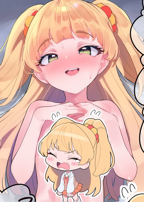 くま乳業さん()主催のアイマス童捨合同で城ヶ崎莉嘉ちゃん、ブルアカ逆レ合同で制服アスナさん描かせていただきました!ドスケベです!よろしくお願いします!  