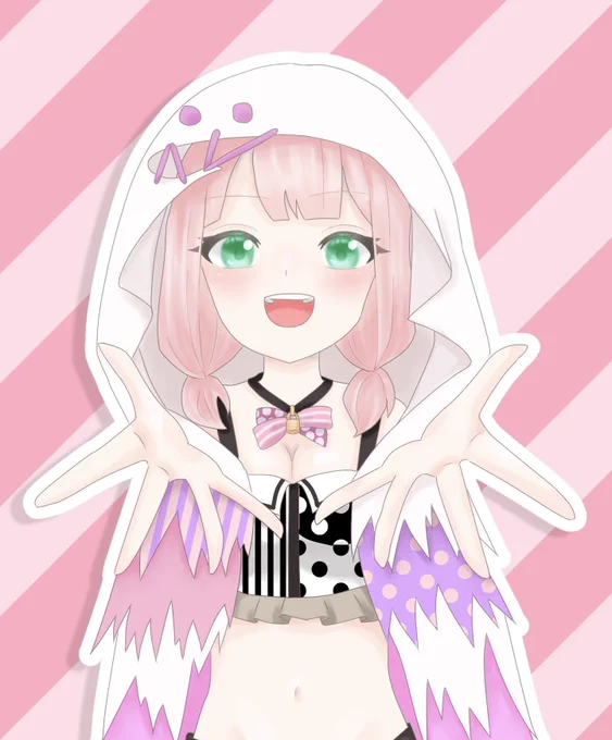 『もっと』 #bandoriart #上原ひまり #イラスト 