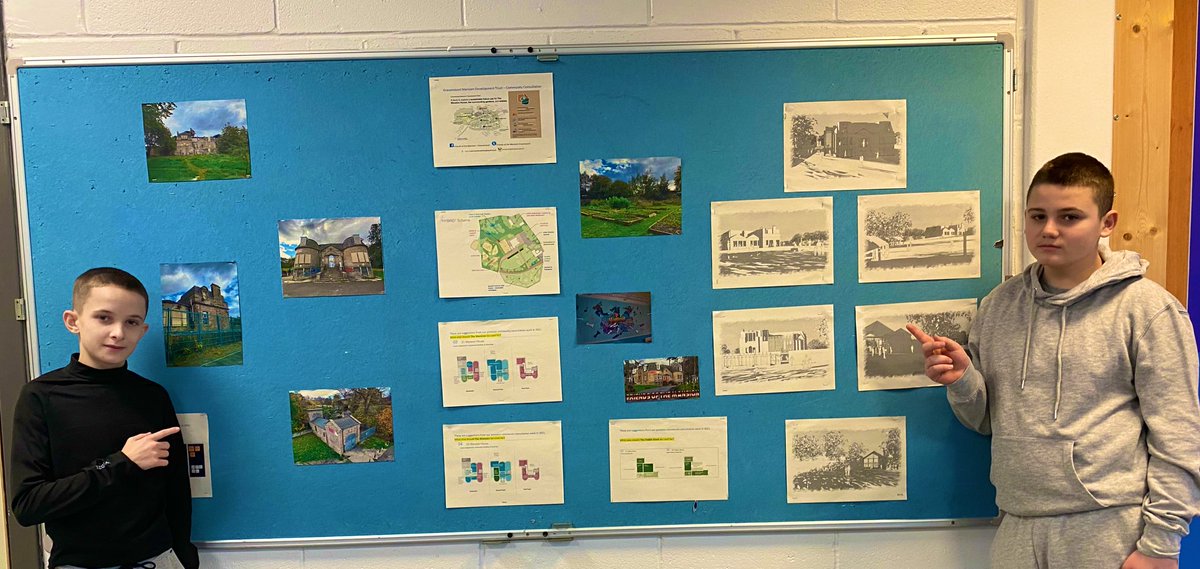 MissMcrobbie's tweet photo. It’s great to be working in partnership with @OfGracemount to plan the redevelopment of the Mansion House and see the return of much-missed Community &amp; Youth Groups. The project is driven by wonderful volunteers who value pupil’s views and make them feel heard 😊. @GHSPupilCl https://t.co/FByDjxI6Tn
