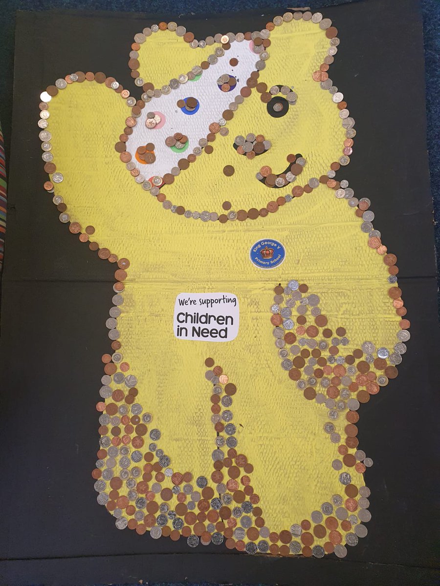 Thank you to everyone for taking part in Children in Need activities in school on Friday.