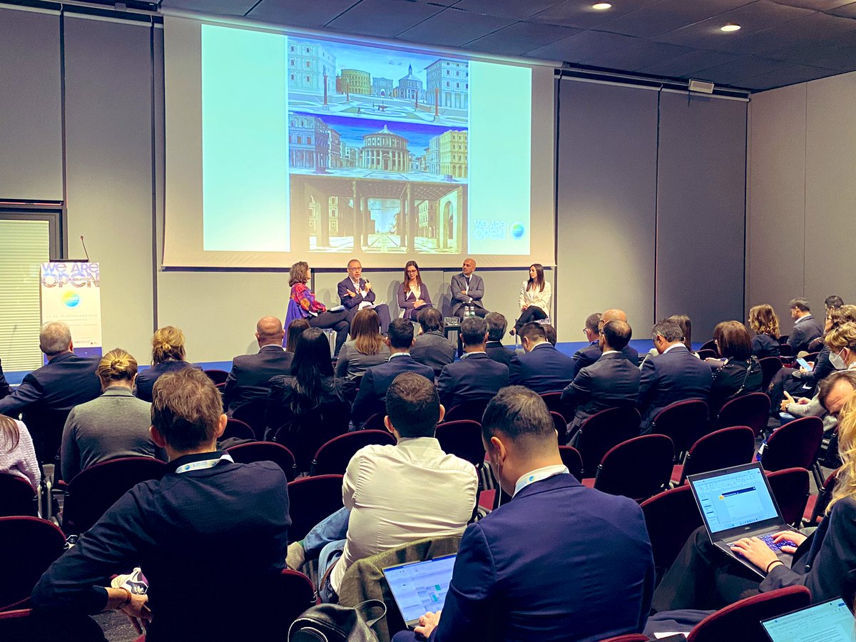 Payvolution's tweet photo. Il futuro delle #SmartCities obiettivo anche dei finanziamenti del #PNRR rappresenta un’opportunità nuova di ascolto dei #cittadini, ne parliamo ora con @ildeferraro #ABI nella #sessione #SmartCity e #pagamenti evoluti
#ESG #PNRR #salonepagamenti #payvolution #weareopen22 https://t.co/WggIZxgWON