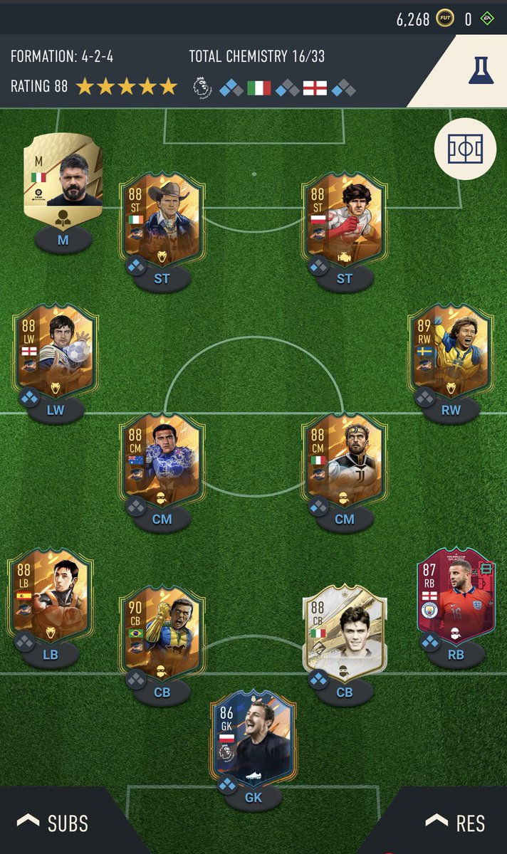 🦹‍♂️ Feeling fairly heroic with my team going into FUT Champs today!

👇 Show me yours!

#FIFA23 | #FUT