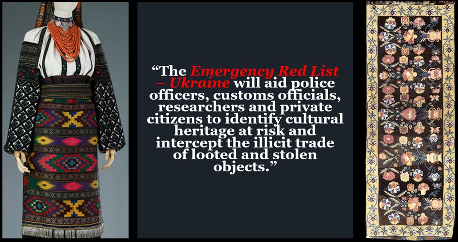 ObsTraffic's tweet photo. @IcomOfficiel #EmergencyRedList📕 - #Ukraine🇺🇦 will aid police officers👮 @INTERPOL_HQ, customs @WCO_OMD, researchers and private citizens to #StopTrafficking &amp; #IllicitTrade of #culturalheritage🔗https://t.co/Xpnq7Sk1QJ https://t.co/lZV4dlaKrp