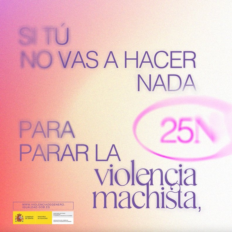 ♀️ En #IDAE nos sumamos un año más al 'Día Internacional de la eliminación de la violencia contra las mujeres'.

Por ello, y para defender la construcción de una sociedad más igualitaria y libre, a las 12:00 horas mantendremos un minuto de silencio.

#25nov