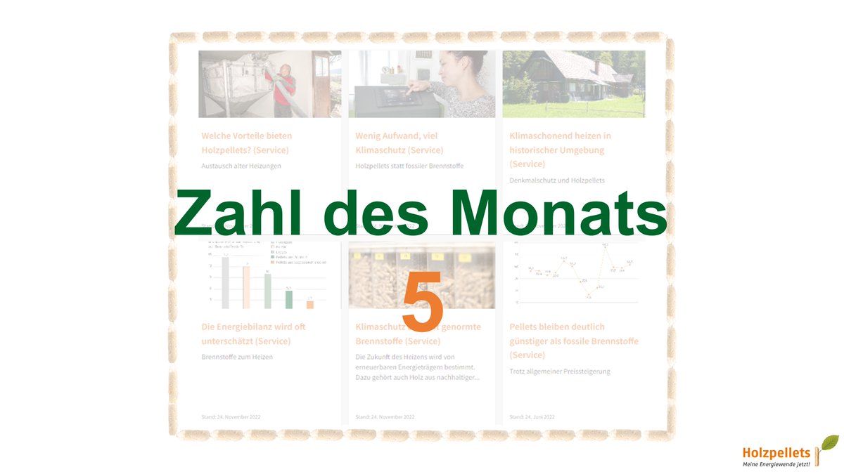 #ZahldesMonats: 5 neue Servicetexte rund um #Holzpellets, Heizungstausch und klimafreundliche Wärme sind perfekt geeignet für die Kundeninformation – gleich reinschauen!🔥📃5️⃣👉
info.depi.de/5-Servicetexte…
#Pelletheizung #HeizenmitHolz #Holzenergie #klimafreundlich