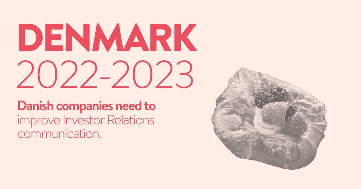 ComprendAgency's tweet image. In this year's Webranking by Comprend, Danish companies continue to present detailed reporting information but need to improve IR communication. 

Full analysis: tinyurl.com/2e3f79r7

#webrankingbycomprend