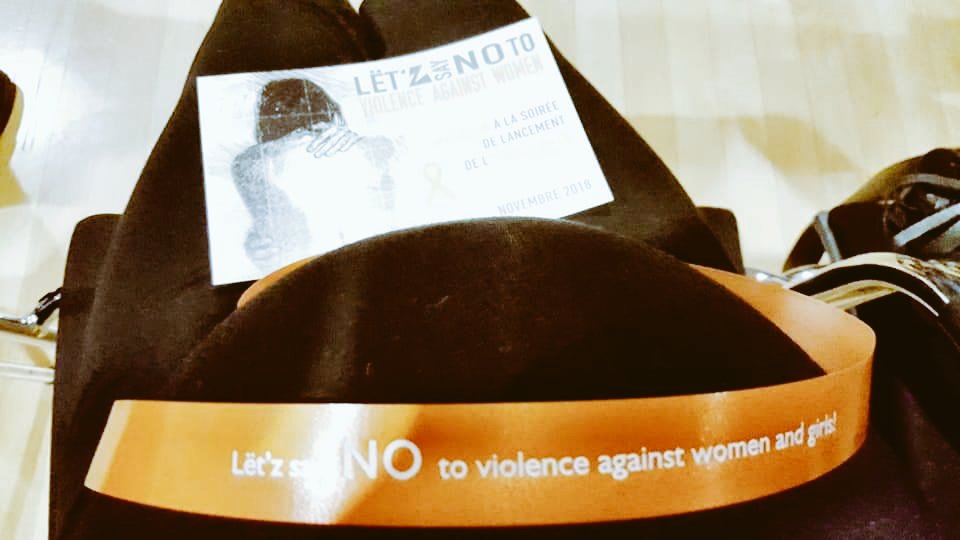 catigoncalves's tweet photo. The babybump is bigger this time, but the message 📢 🗣 remains.  #LëtzOrangeTheWorld #16daysofactivism2022 https://t.co/k4gmDkVrN1